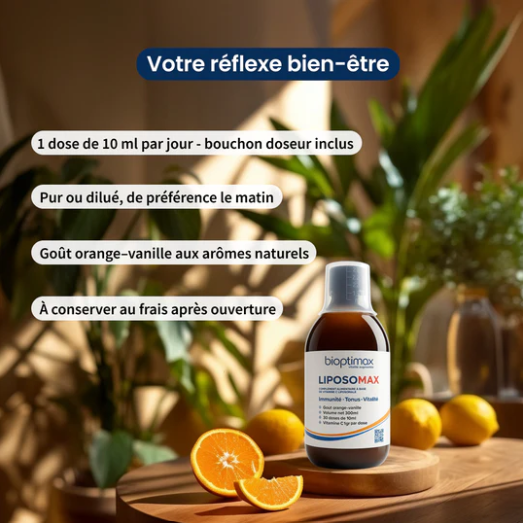 Bioptimax - Vitamine C Liposomale