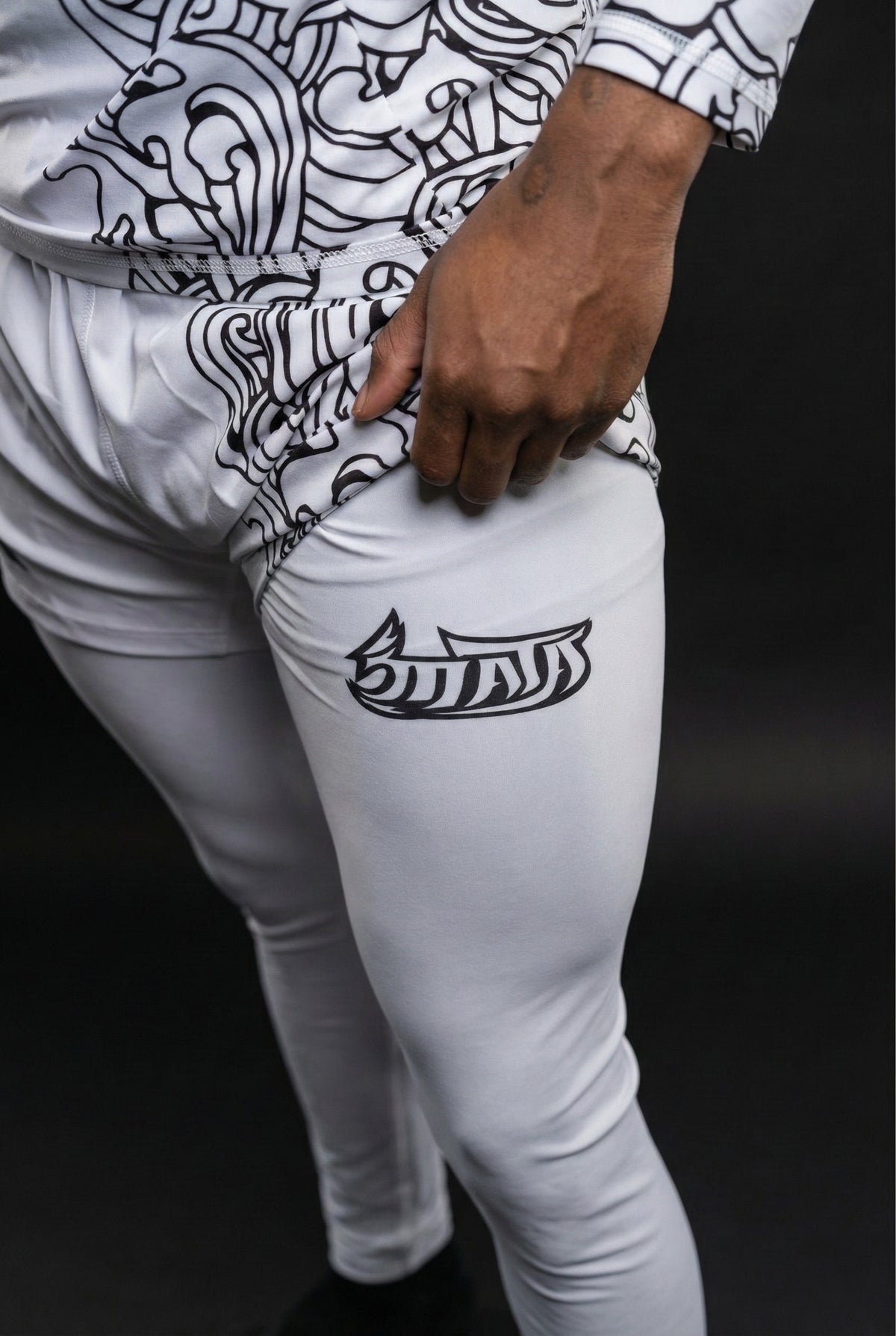 Legging de combat édition FULL WHITE